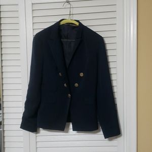 Express Size 6 Navy Blue Jacket
